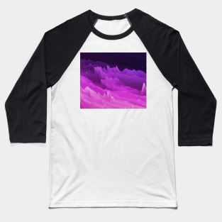 Mountain Sunset Baseball T-Shirt